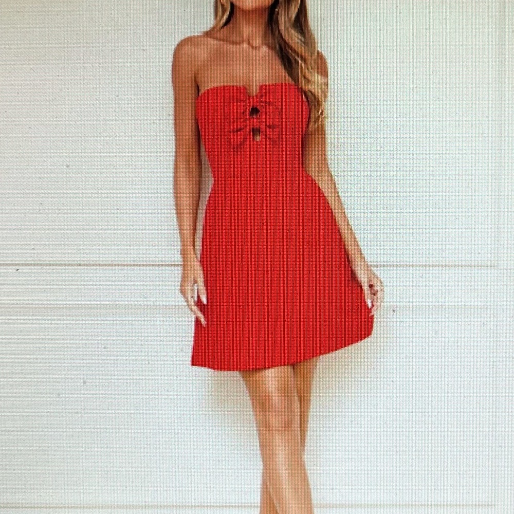 Hello Molly Red Mini Dress